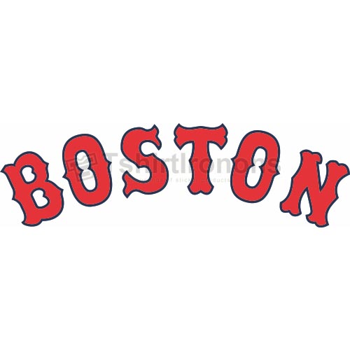 Boston Red Sox T-shirts Iron On Transfers N1468 - Click Image to Close